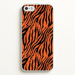 Tiger - Animal Patterns  - Animal Patterns Phone Case for iPhone 5 / 5s / SE 2016