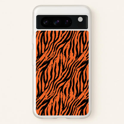 Tiger - Animal Patterns  - Animal Patterns Phone Case for Google Pixel 8 Pro