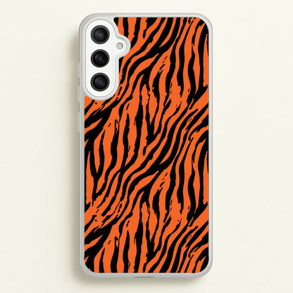Tiger - Animal Patterns  - Animal Patterns Phone Case for Galaxy A36