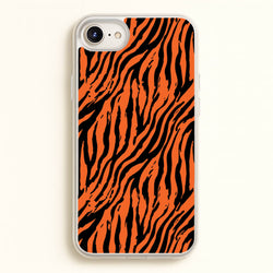 Tiger - Animal Patterns  - Animal Patterns Phone Case for iPhone 6 / 7 / 8 / SE