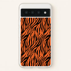 Tiger - Animal Patterns  - Animal Patterns Phone Case for Google Pixel 7 Pro