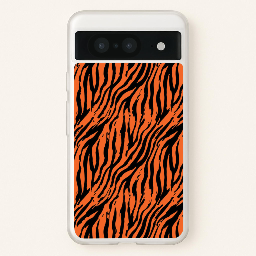 Tiger - Animal Patterns  - Animal Patterns Phone Case for Google Pixel 8