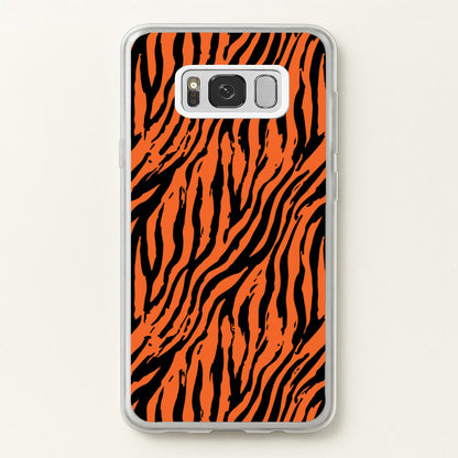 Tiger - Animal Patterns  - Animal Patterns Phone Case for Galaxy S8 Plus
