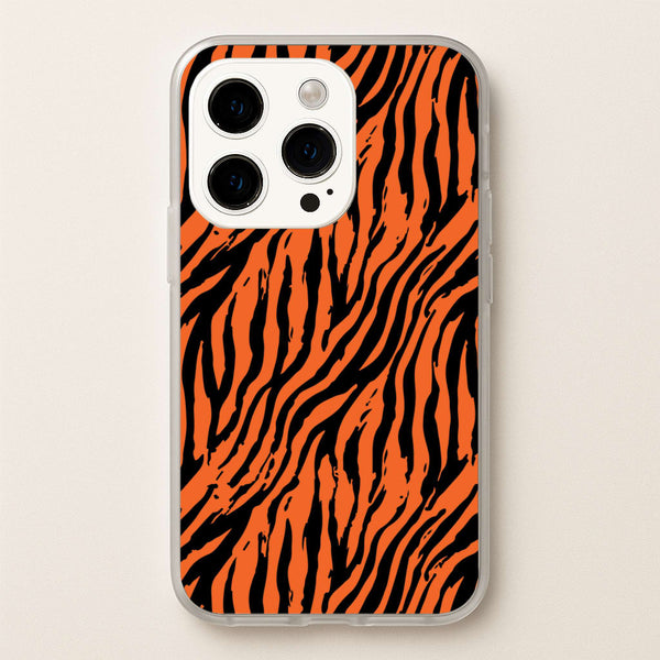 Tiger - Animal Patterns  - Animal Patterns Phone Case for iPhone 14 Pro
