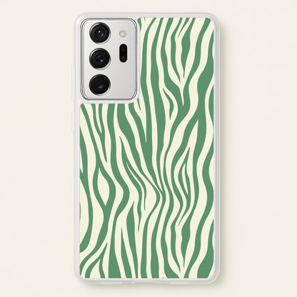 Green Zebra - Animal Patterns  - Animal Patterns Phone Case for Galaxy Note 20 Ultra