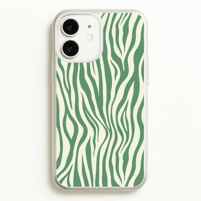 Green Zebra - Animal Patterns  - Animal Patterns Phone Case for iPhone 11
