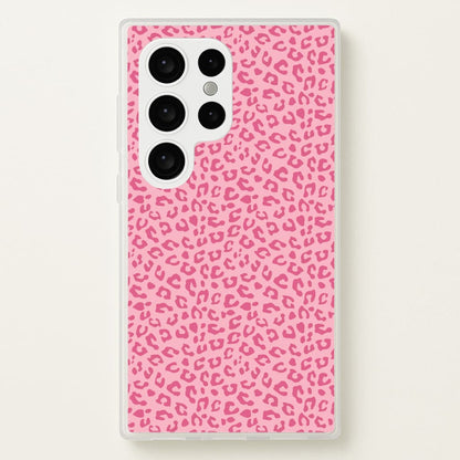 Pink Cheetah - Animal Patterns  - Animal Patterns Phone Case for Galaxy S24 Ultra