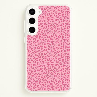 Pink Cheetah - Animal Patterns  - Animal Patterns Phone Case for Galaxy S23 Plus