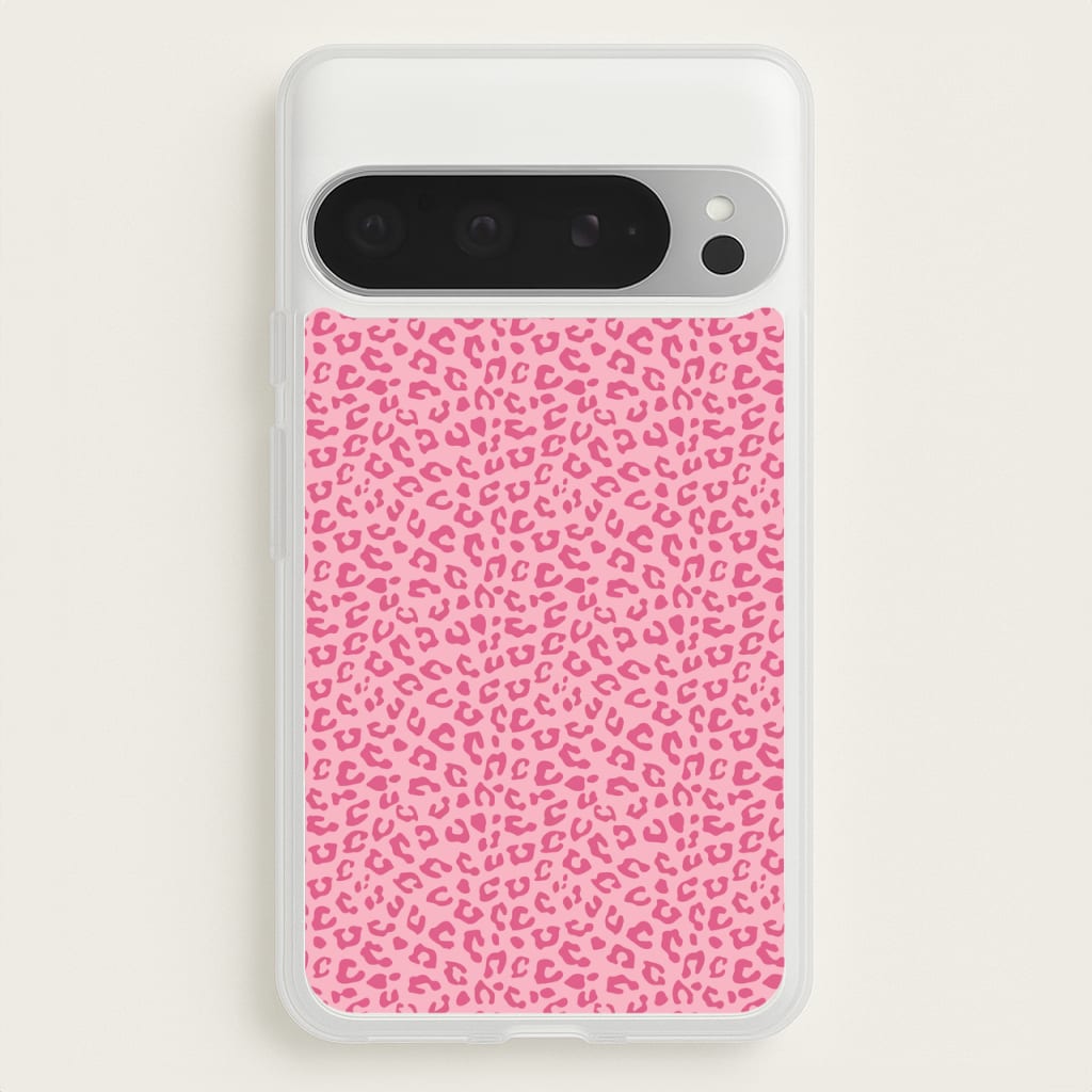 Pink Cheetah - Animal Patterns  - Animal Patterns Phone Case for Google Pixel 9 Pro XL