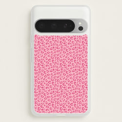 Pink Cheetah - Animal Patterns  - Animal Patterns Phone Case for Google Pixel 9 Pro XL
