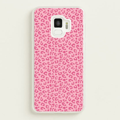 Pink Cheetah - Animal Patterns  - Animal Patterns Phone Case for Galaxy S9
