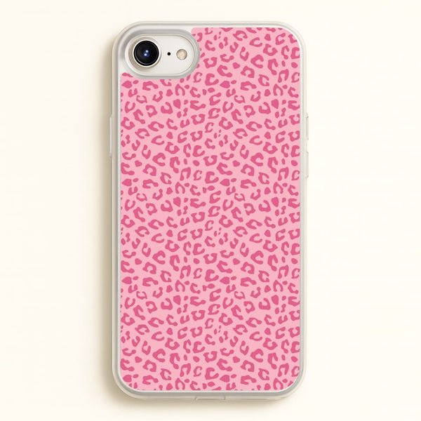 Pink Cheetah - Animal Patterns  - Animal Patterns Phone Case for iPhone 6 Plus / 7 Plus / 8 Plus