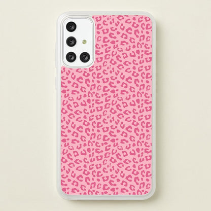 Pink Cheetah - Animal Patterns  - Animal Patterns Phone Case for Galaxy A71