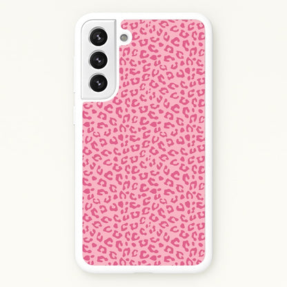 Pink Cheetah - Animal Patterns  - Animal Patterns Phone Case for Galaxy S22 Plus