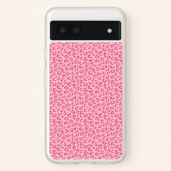Pink Cheetah - Animal Patterns  - Animal Patterns Phone Case for Google Pixel 7a