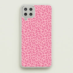 Pink Cheetah - Animal Patterns  - Animal Patterns Phone Case for Galaxy A12