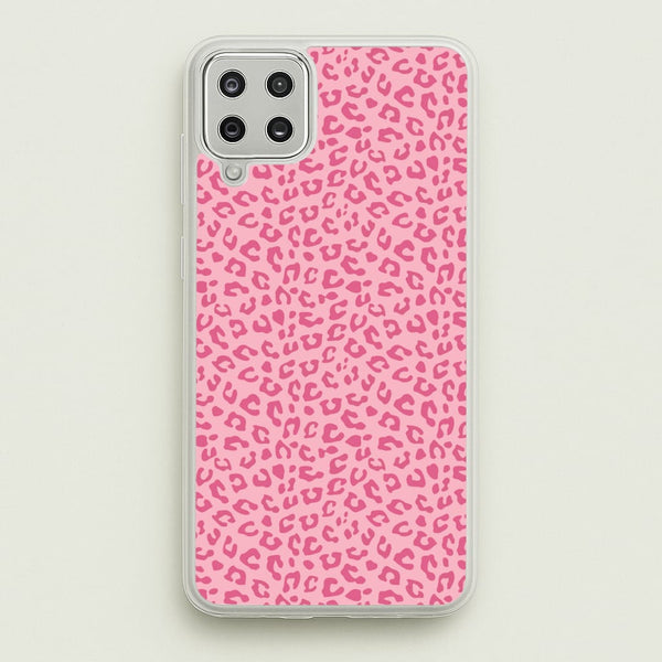 Pink Cheetah - Animal Patterns  - Animal Patterns Phone Case for Galaxy A12