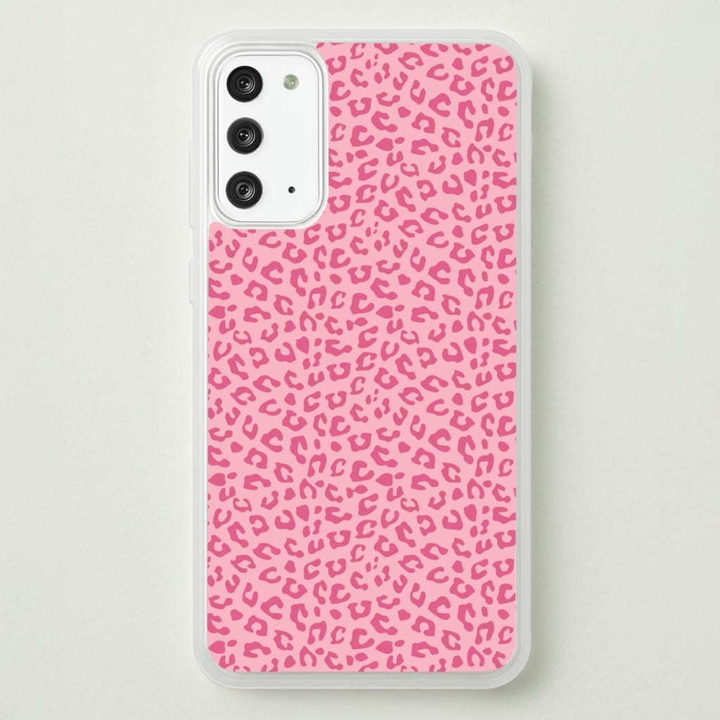 Pink Cheetah - Animal Patterns  - Animal Patterns Phone Case for Galaxy Note 20