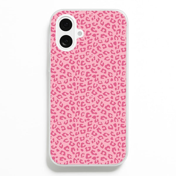 Pink Cheetah - Animal Patterns  - Animal Patterns Phone Case for iPhone 16 Plus