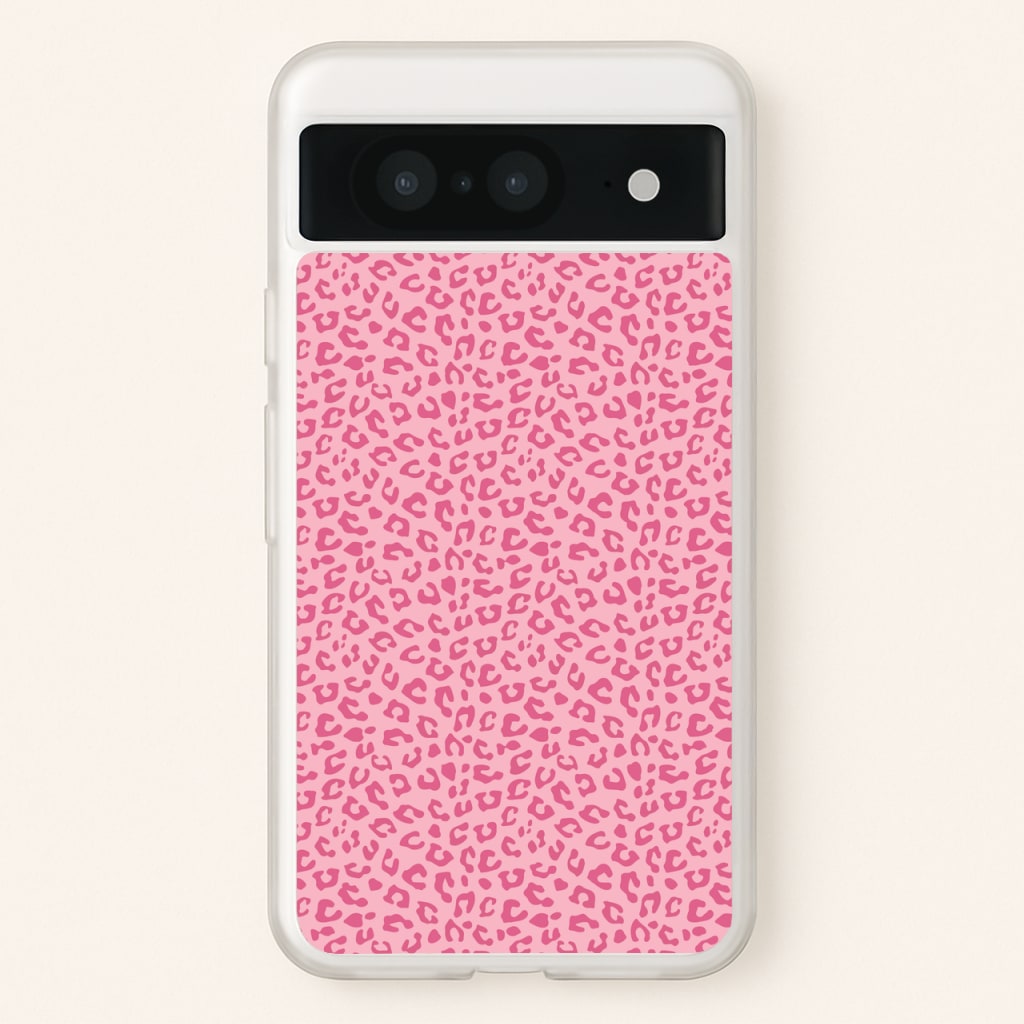 Pink Cheetah - Animal Patterns  - Animal Patterns Phone Case for Google Pixel 8