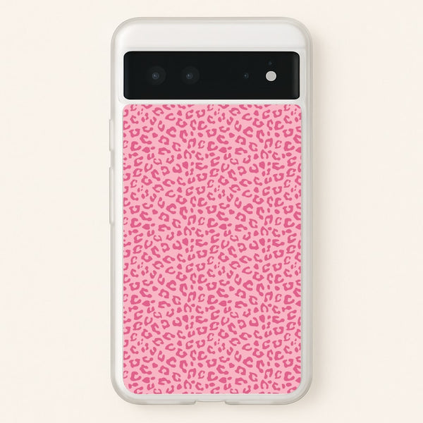 Pink Cheetah - Animal Patterns  - Animal Patterns Phone Case for Google Pixel 6