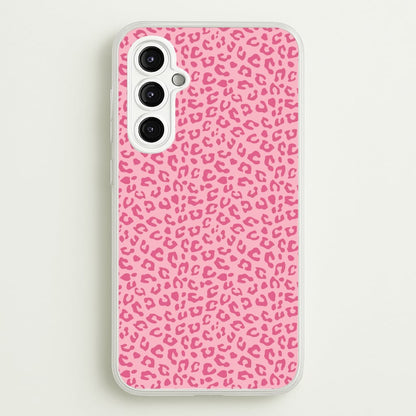 Pink Cheetah - Animal Patterns  - Animal Patterns Phone Case for Galaxy A14