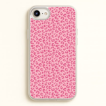 Pink Cheetah - Animal Patterns  - Animal Patterns Phone Case for iPhone 6 / 7 / 8 / SE