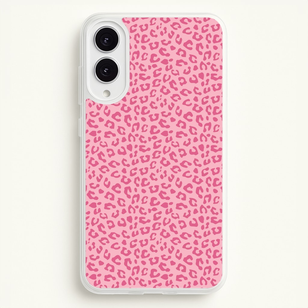 Pink Cheetah - Animal Patterns  - Animal Patterns Phone Case for Galaxy S25 Edge