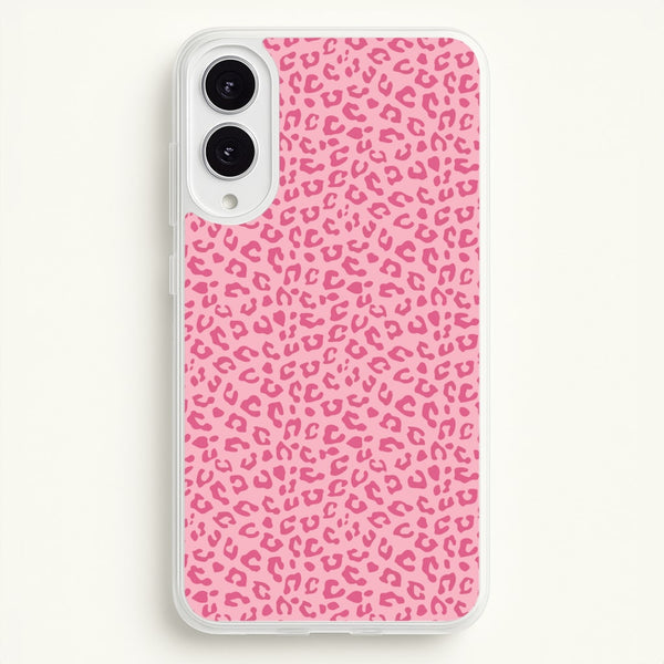 Pink Cheetah - Animal Patterns  - Animal Patterns Phone Case for Galaxy S25 Edge