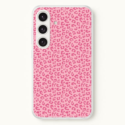 Pink Cheetah - Animal Patterns  - Animal Patterns Phone Case for Galaxy S25