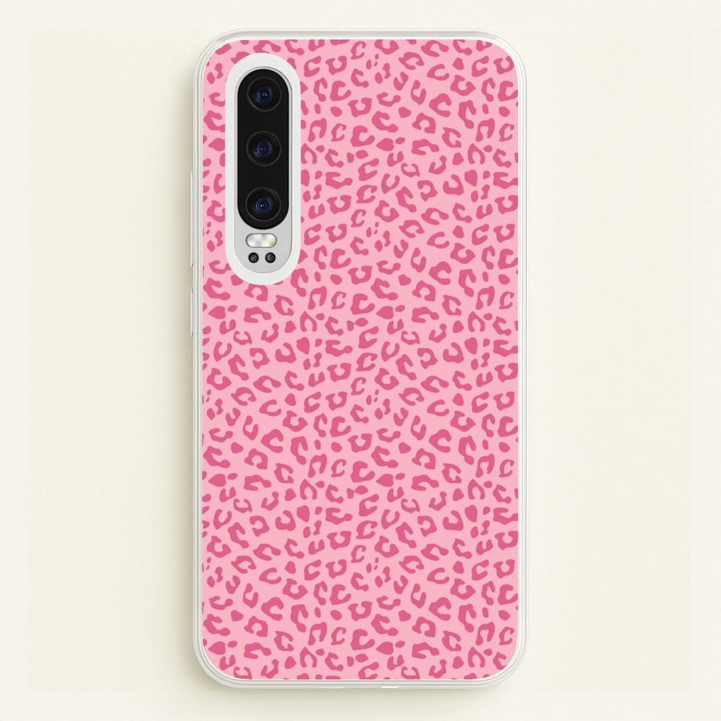 Pink Cheetah - Animal Patterns  - Animal Patterns Phone Case for Huawei P30