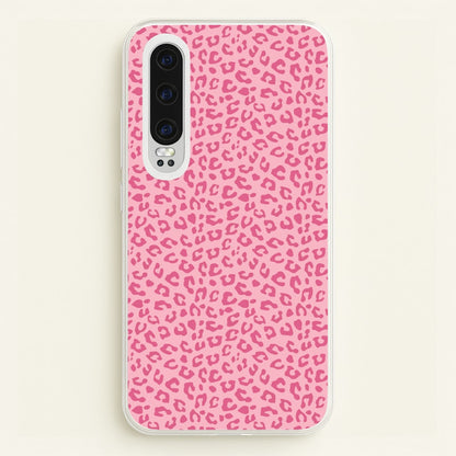 Pink Cheetah - Animal Patterns  - Animal Patterns Phone Case for Huawei P30