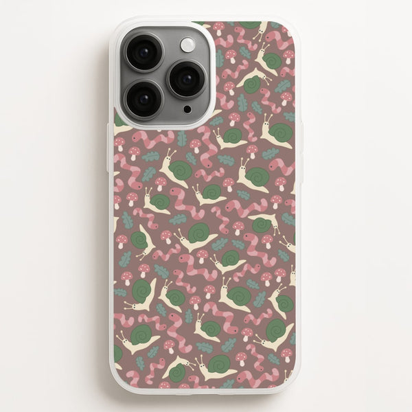 Snails - Animal Patterns  - Animal Patterns Phone Case for iPhone 16 Pro Max