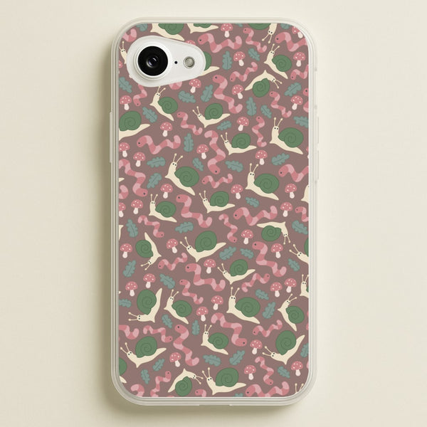 Snails - Animal Patterns  - Animal Patterns Phone Case for iPhone 16e