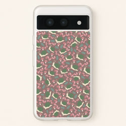 Snails - Animal Patterns  - Animal Patterns Phone Case for Google Pixel 8a