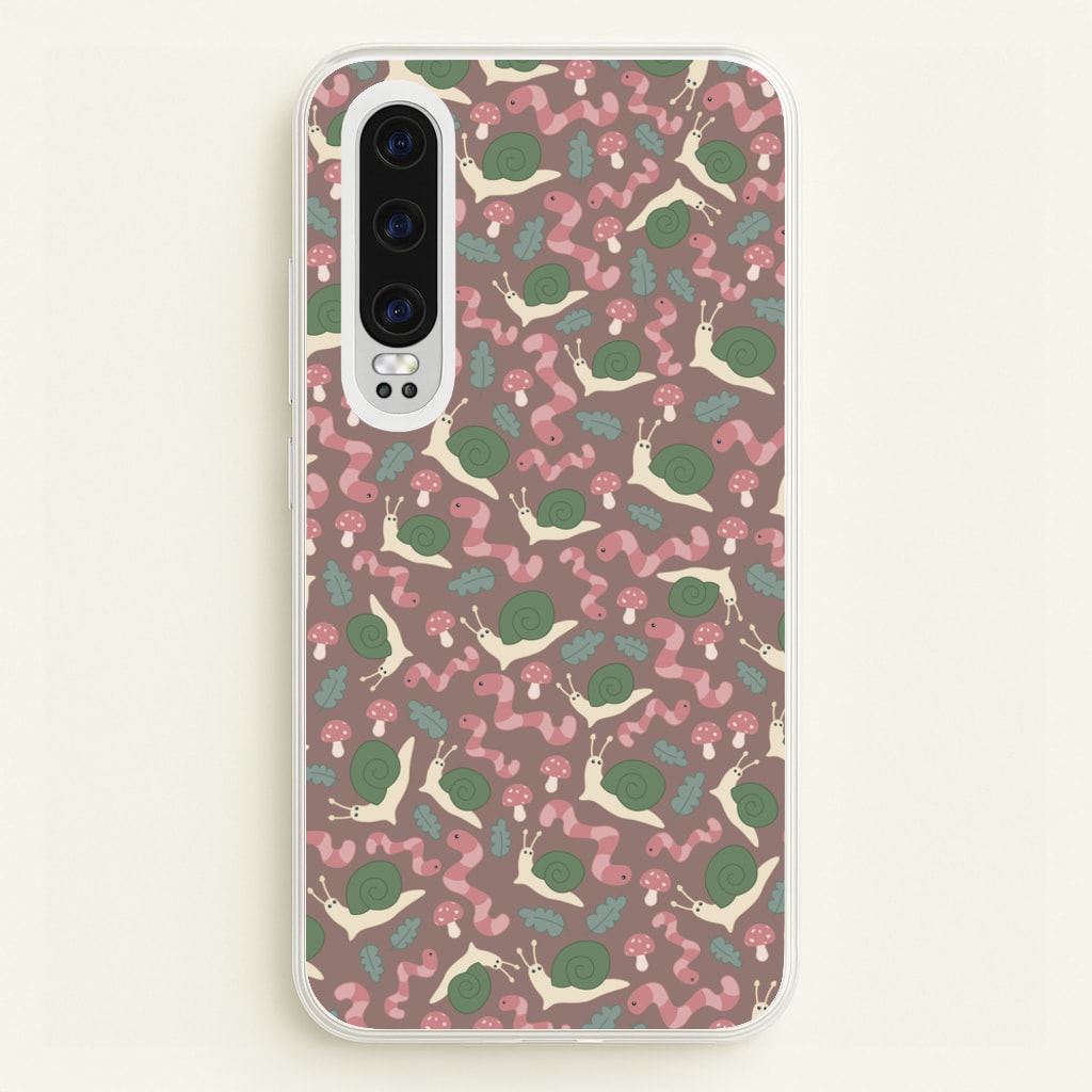 Snails - Animal Patterns  - Animal Patterns Phone Case for Huawei P30