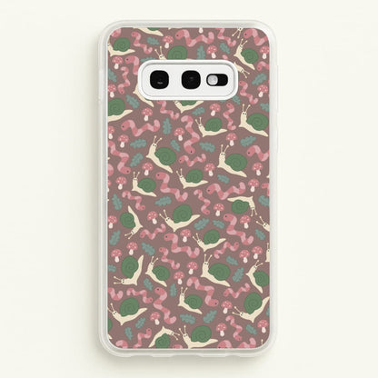 Snails - Animal Patterns  - Animal Patterns Phone Case for Galaxy S10e
