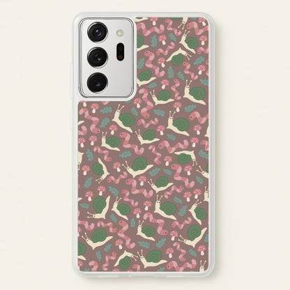 Snails - Animal Patterns  - Animal Patterns Phone Case for Galaxy Note 20 Ultra