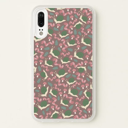 Snails - Animal Patterns  - Animal Patterns Phone Case for Huawei P20