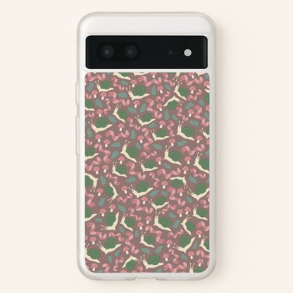 Snails - Animal Patterns  - Animal Patterns Phone Case for Google Pixel 7