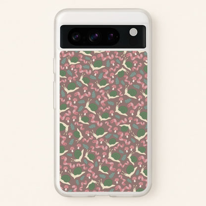 Snails - Animal Patterns  - Animal Patterns Phone Case for Google Pixel 8 Pro