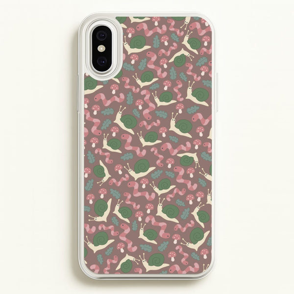 Snails - Animal Patterns  - Animal Patterns Phone Case for iPhone XS Max