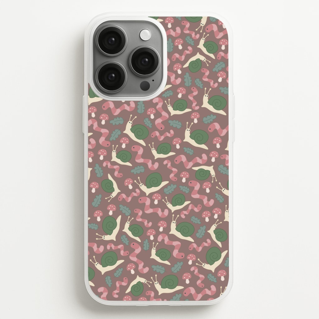 Snails - Animal Patterns  - Animal Patterns Phone Case for iPhone 13 Pro Max