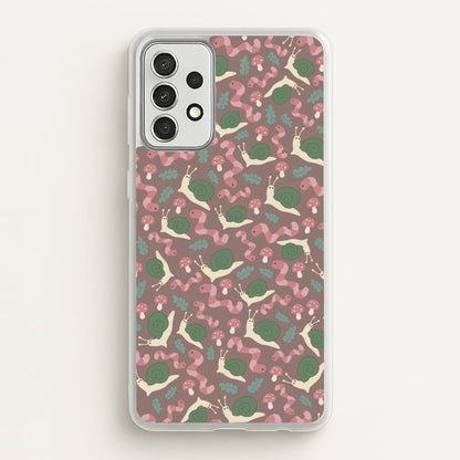 Snails - Animal Patterns  - Animal Patterns Phone Case for Galaxy A52 / A52s