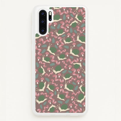 Snails - Animal Patterns  - Animal Patterns Phone Case for Huawei P30 Pro