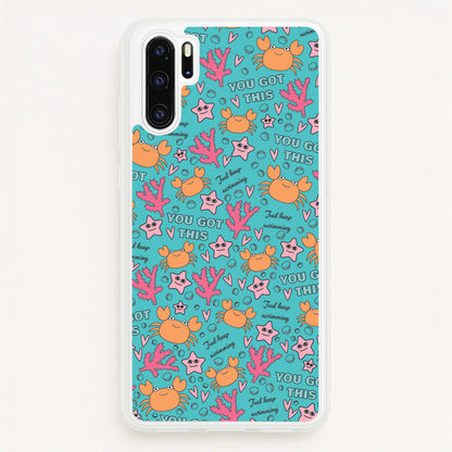 Crabs - Animal Patterns  - Animal Patterns Phone Case for Huawei P30 Pro