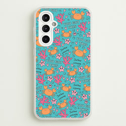 Crabs - Animal Patterns  - Animal Patterns Phone Case for Galaxy A14