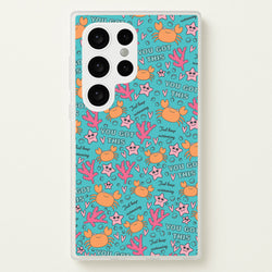 Crabs - Animal Patterns  - Animal Patterns Phone Case for Galaxy S24 Ultra