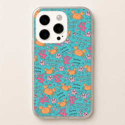 Crabs - Animal Patterns  - Animal Patterns Phone Case for iPhone 15 Pro