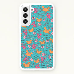 Crabs - Animal Patterns  - Animal Patterns Phone Case for Galaxy S22 Plus